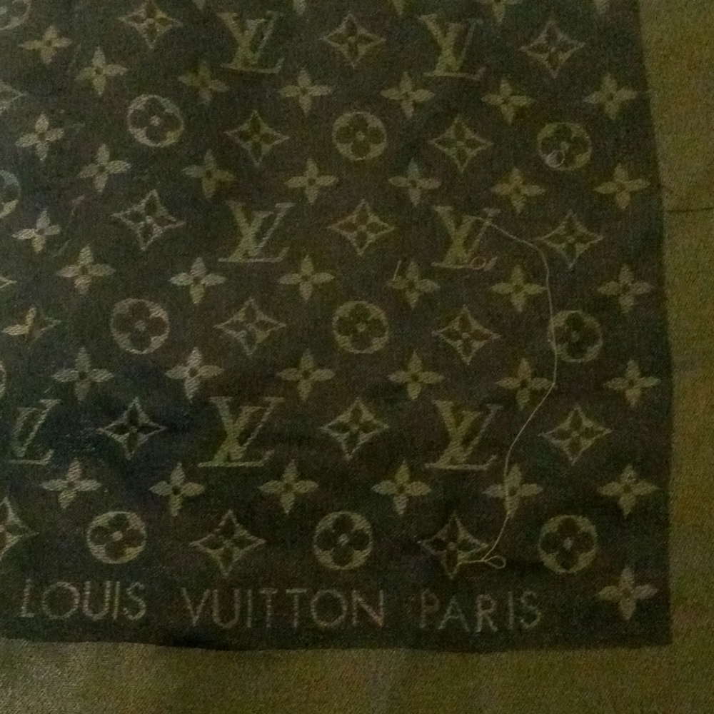 Louis vuitton shinny shawl scarf